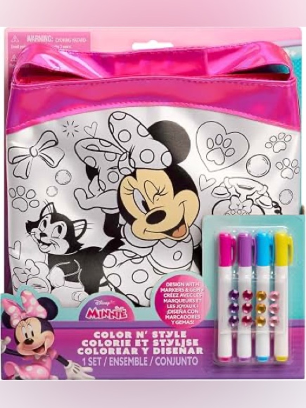 Disney Minnie Mouse Color N Style Purse